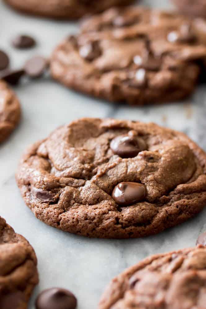 Double Chocolate Chip Cookies || Sugar Spun Run